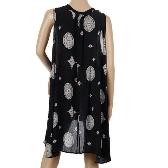 Free People Medallion Print Swing Tunic Dress - Picture 3 of 12